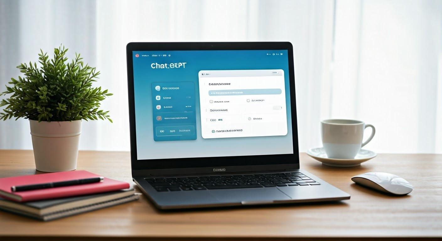 Digital workspace with ChatGPT