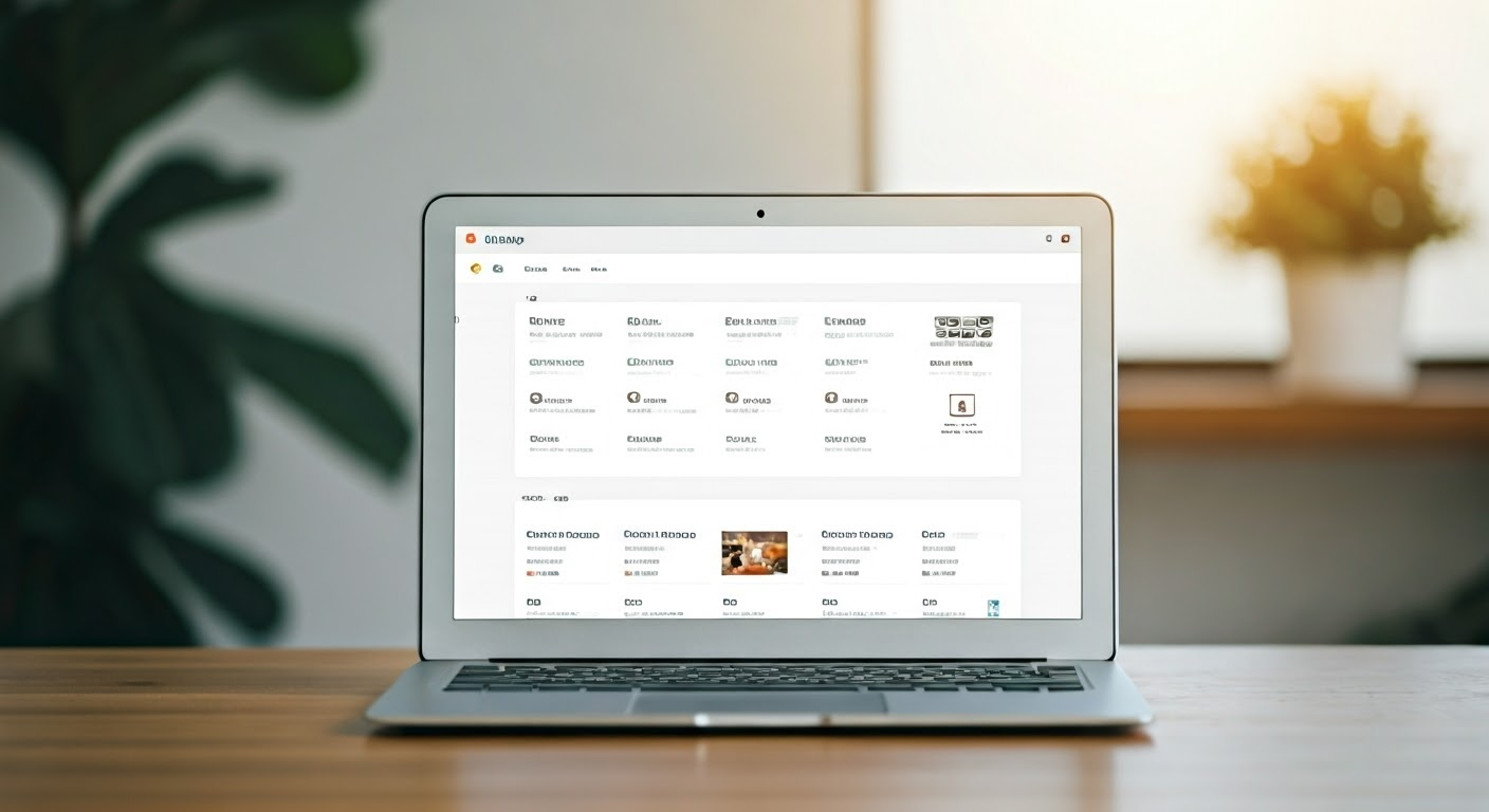 Illustration of Shopify store interface
