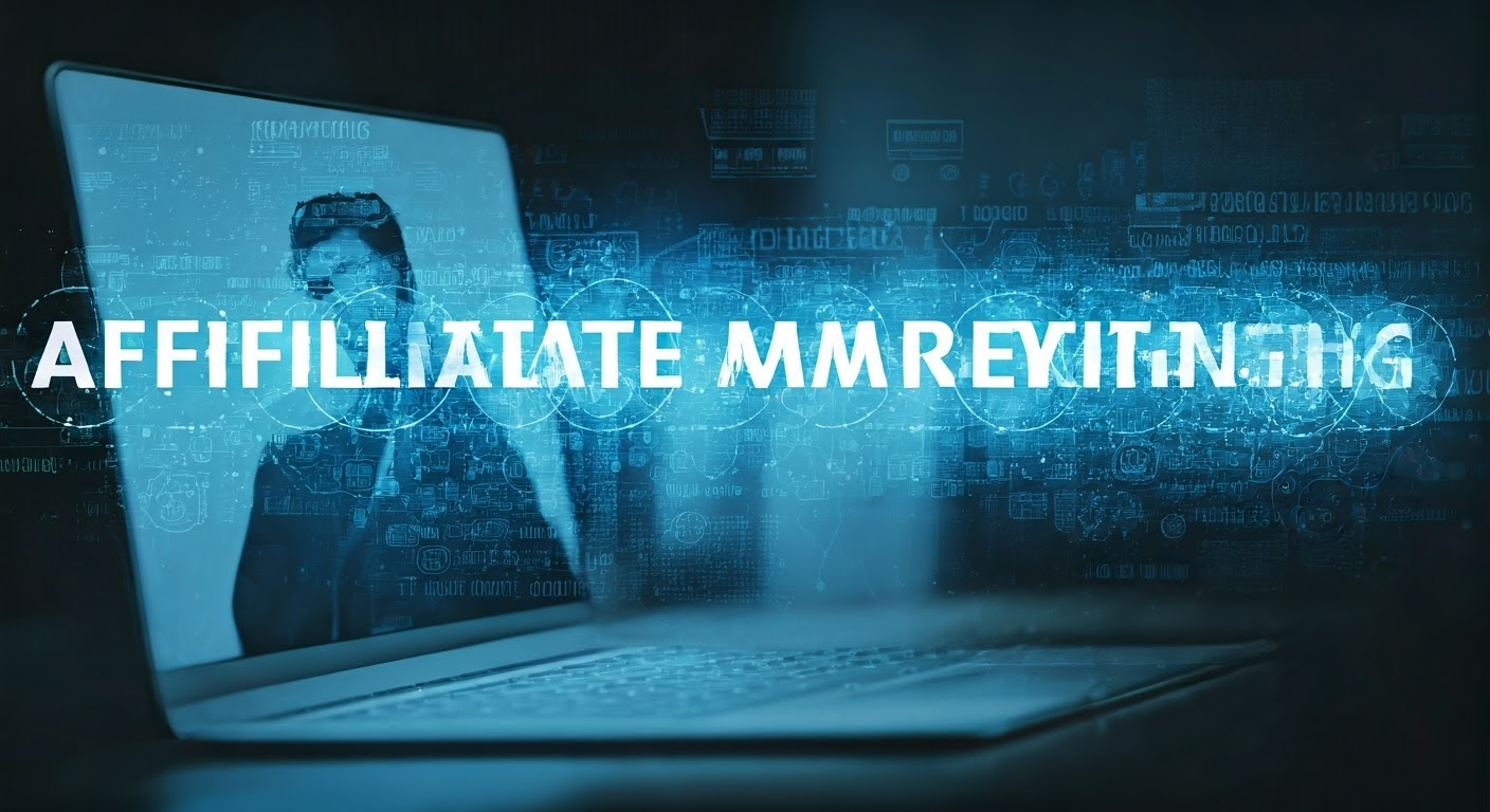 Illustration of affiliate marketing concepts